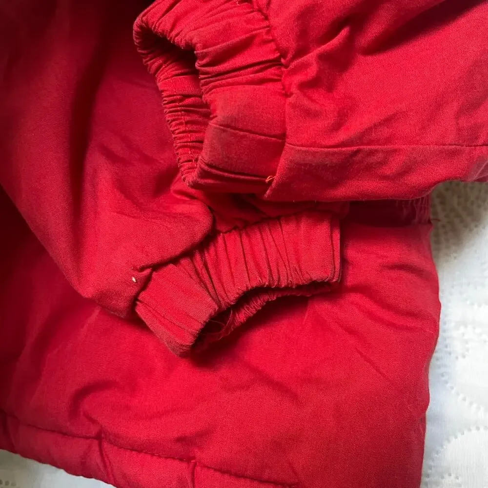 Vintage Healthtex Winter Corduroy Coat with Hood Size 18 months